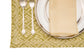 Patola placemats and cream mul chanderi napkins