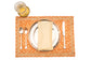 Patola placemats and cream mul chanderi napkins