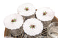 Linen glass covers