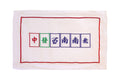 Mahjong tray covers.