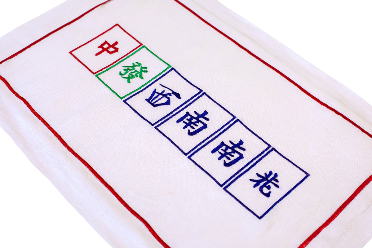 Mahjong tray covers.