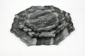 Set of three Black Marble Trays